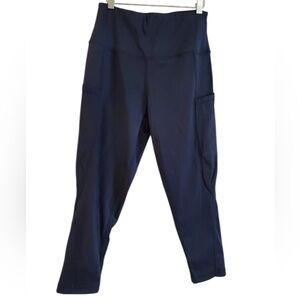 OUGES women high waisted cropped running leggings